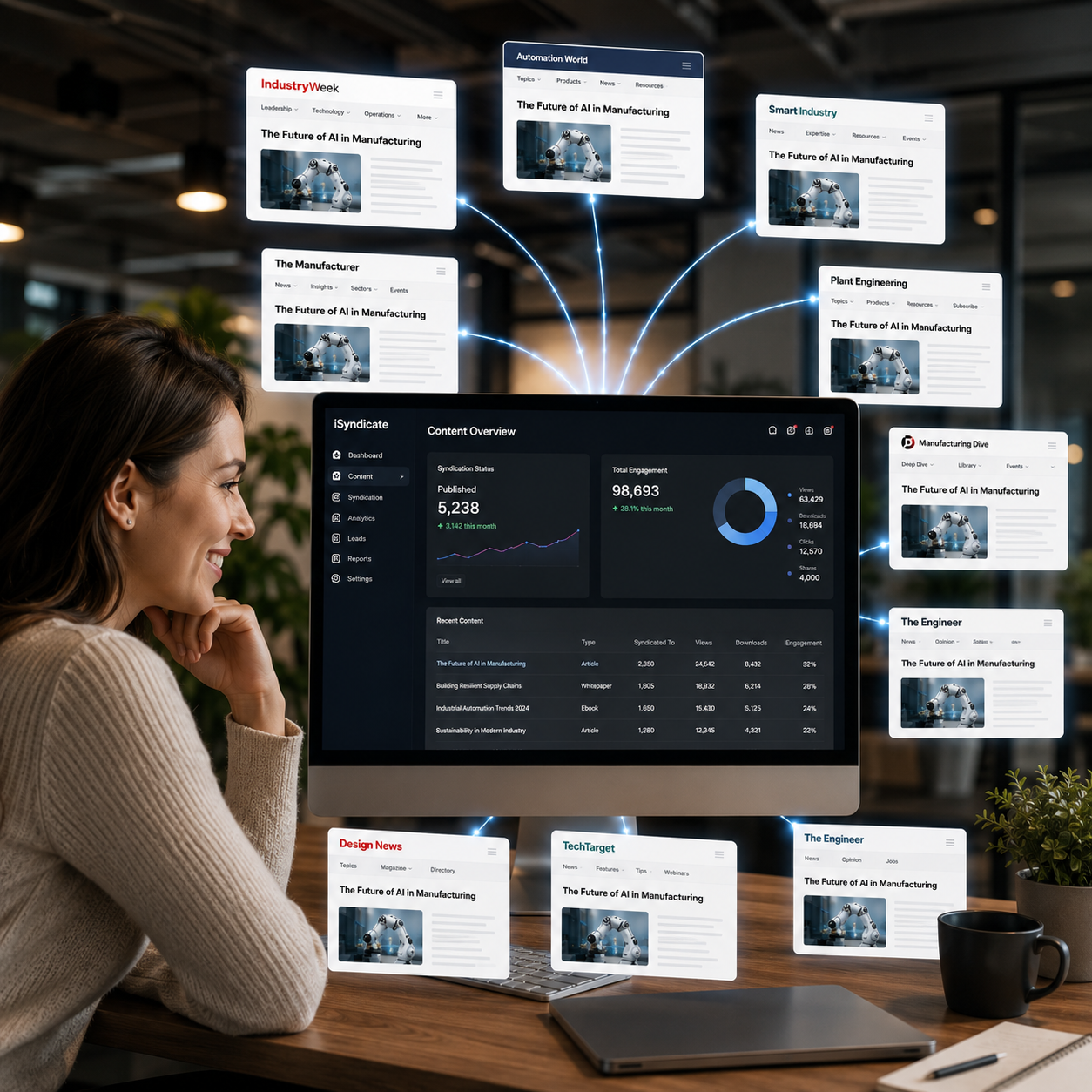 Content Syndication Dashboard